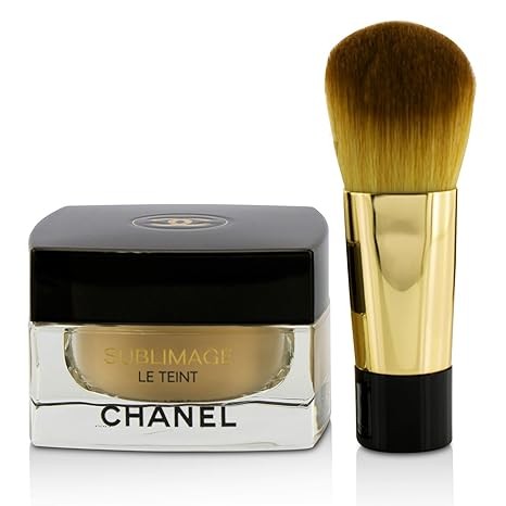 Chanel Sublimage Le Teint Background Makeup, Plus Glass Jar and Brush 30 ml
